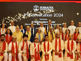 Gold Medalists with the Chief Guest